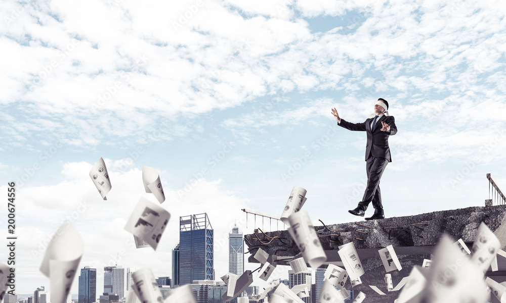 Concept of hidden risks and dangers. Concept of hidden risks and dangers.