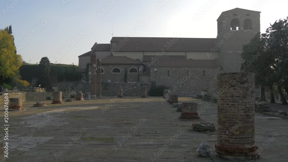 Roman Forum ruins in Trieste Roman Forum ruins in Trieste