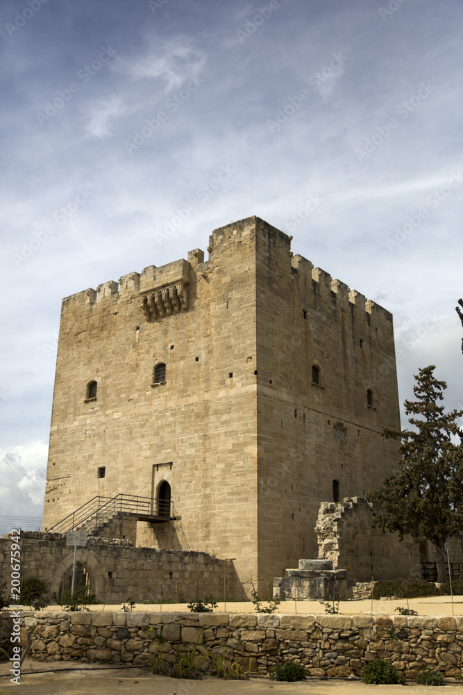 Kolossi castle on Cyprus