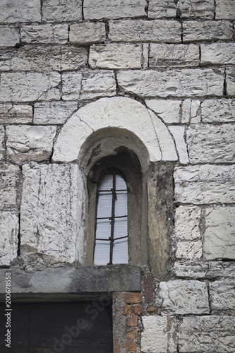 Antique window with iron bars © Fabio