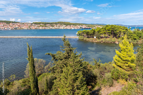 View of Argostoli town, capital of Cephalonia island. Greece