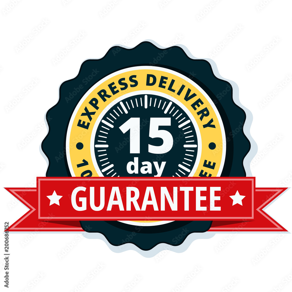 15 Day Express Delivery illustration 15 Day Express Delivery illustration
