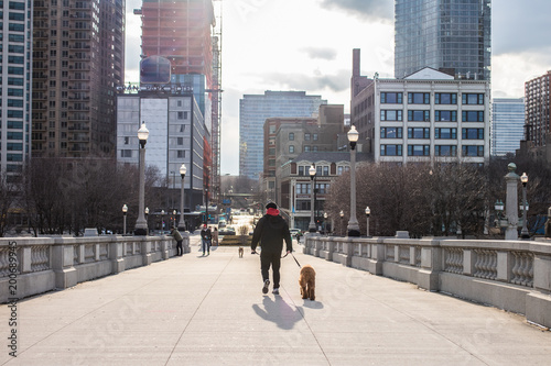 chicago illinois street and city life