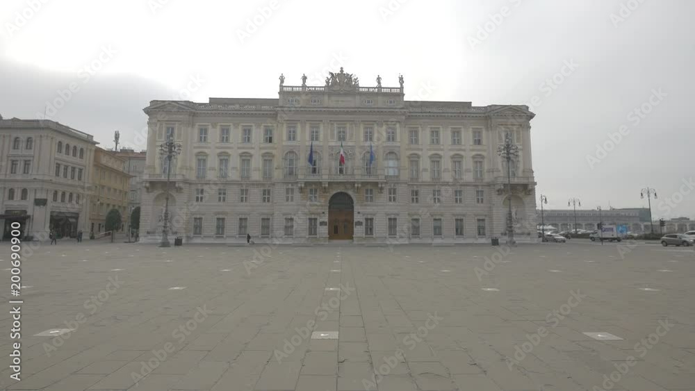 Palazzo del Lloyd in Trieste main square Palazzo del Lloyd in Trieste main square