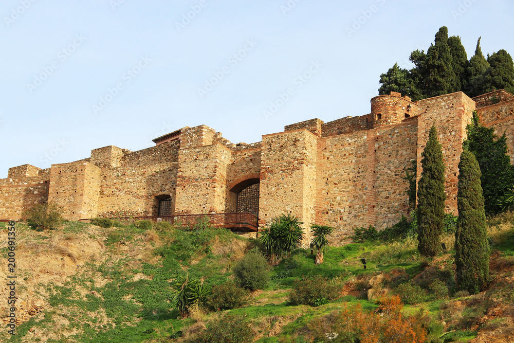 Alcazaba of Malaga, Spain