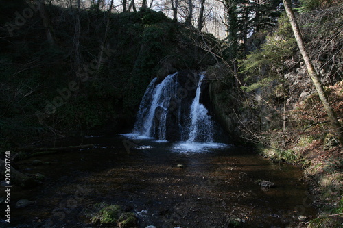 Fairy Glen Falls, Rosemarkie, Scottish Highlands, Scotland photo