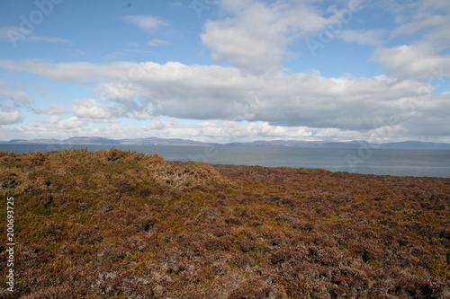 Coastline at Tarbat Ness Lighthouse, Scottish Highlands, Dornach Firth, Scotland