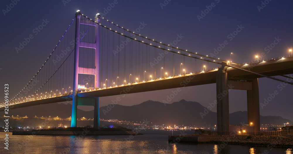 Suspension Tsing ma bridge