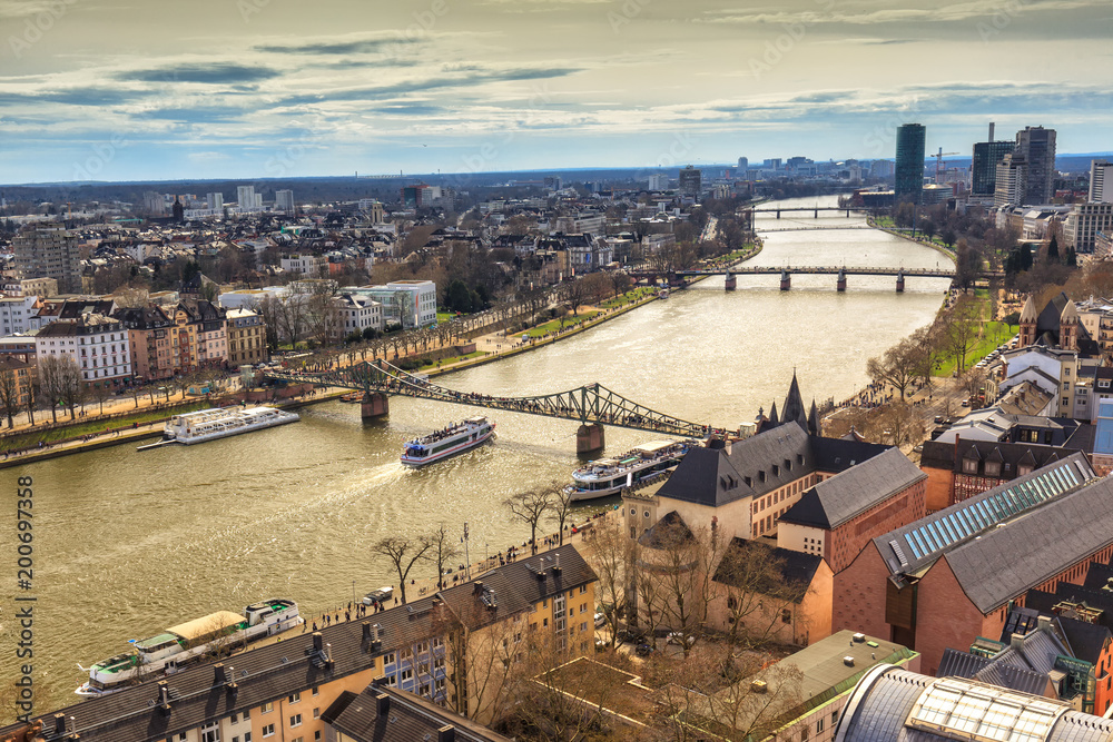 Fototapeta premium Frankfurt Mainufer 2