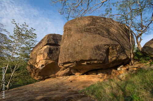 Vessagiri, or Issarasamanarama, is an ancient Buddhist forest monastery that is part of the ruins of Anuradhapura, one of the ancient capitals of Sri Lanka.