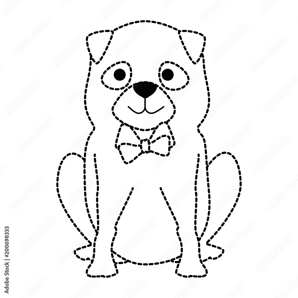 cute dog breed character vector illustration design cute dog breed character vector illustration design