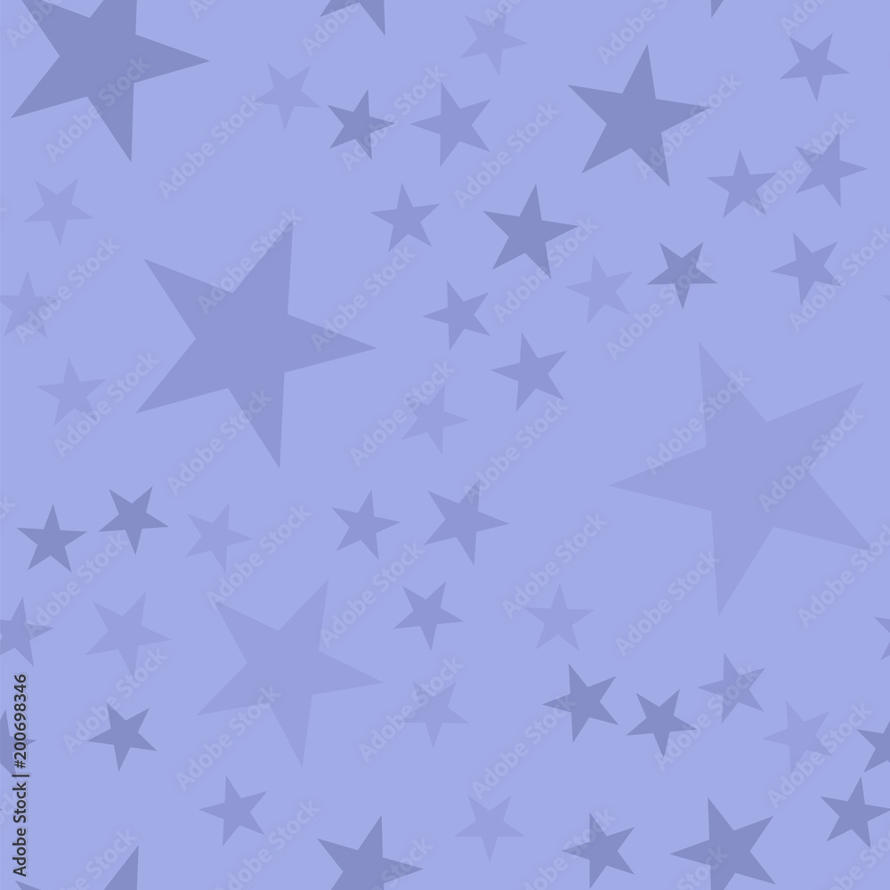 Light stars seamless pattern on purple background. Marvelous endless random scattered light stars festive pattern. Modern creative chaotic decor. Vector abstract illustration. Light stars seamless pattern on purple background. Marvelous endless random scattered light stars festive pattern. Modern creative chaotic decor. Vector abstract illustration.