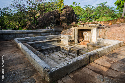 Ranmasu Uyana is a park in Sri Lanka containing the ancient Magul Uyana. (Royal Park) It is situated close to Isurumuni Vihara and Tissawewa in the ancient sacred city of Anuradhapura, Sri Lanka. photo