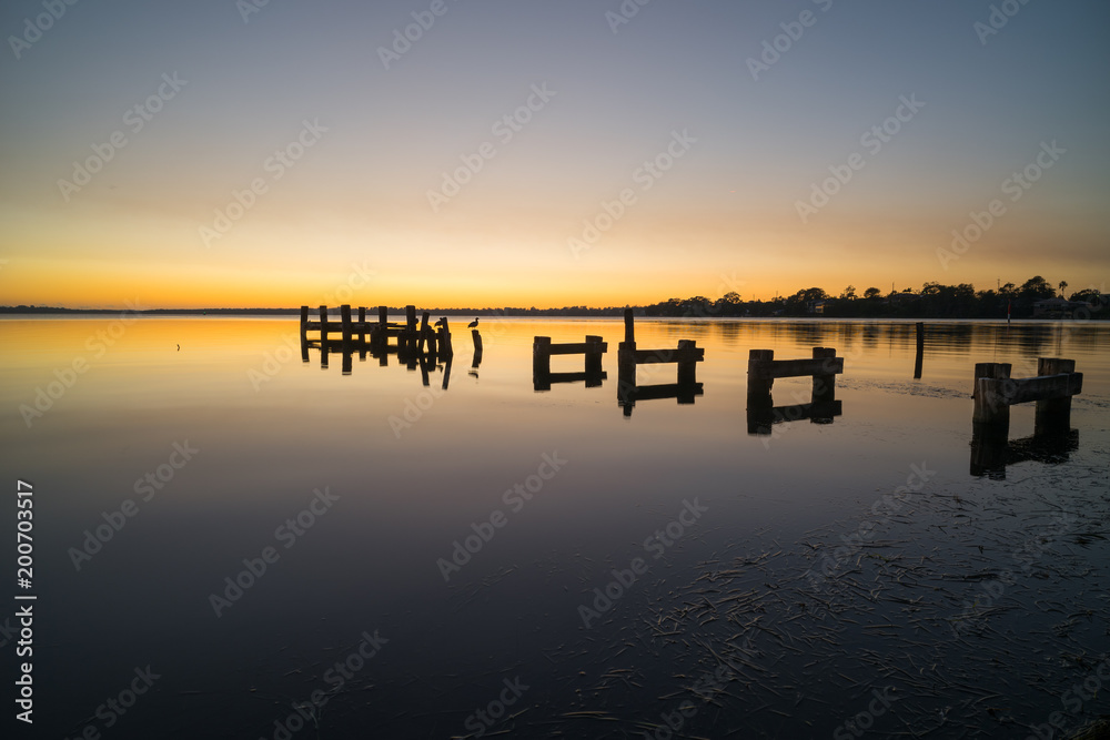 Fototapeta premium Gorokan Jetty, Central Coast Australia