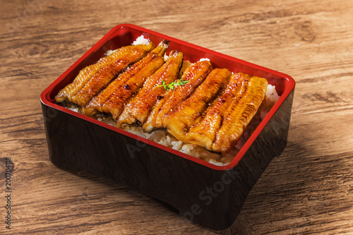 Cuadro en lienzo 国産うなぎのかばやき　Luxury of Japan production eel