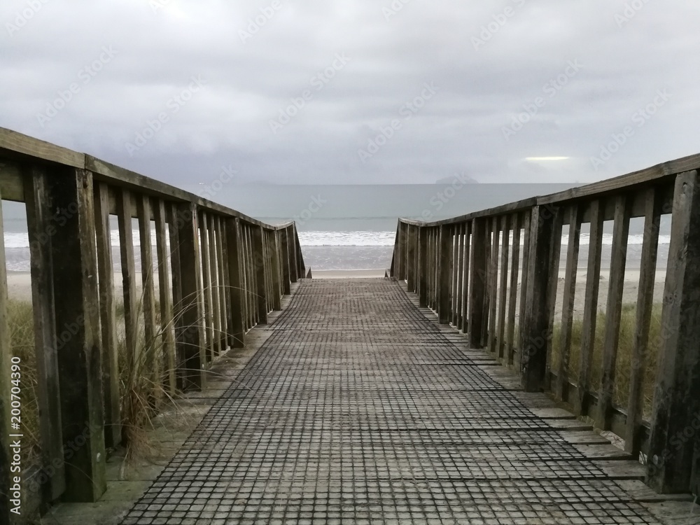 Obraz premium Timber Bridge