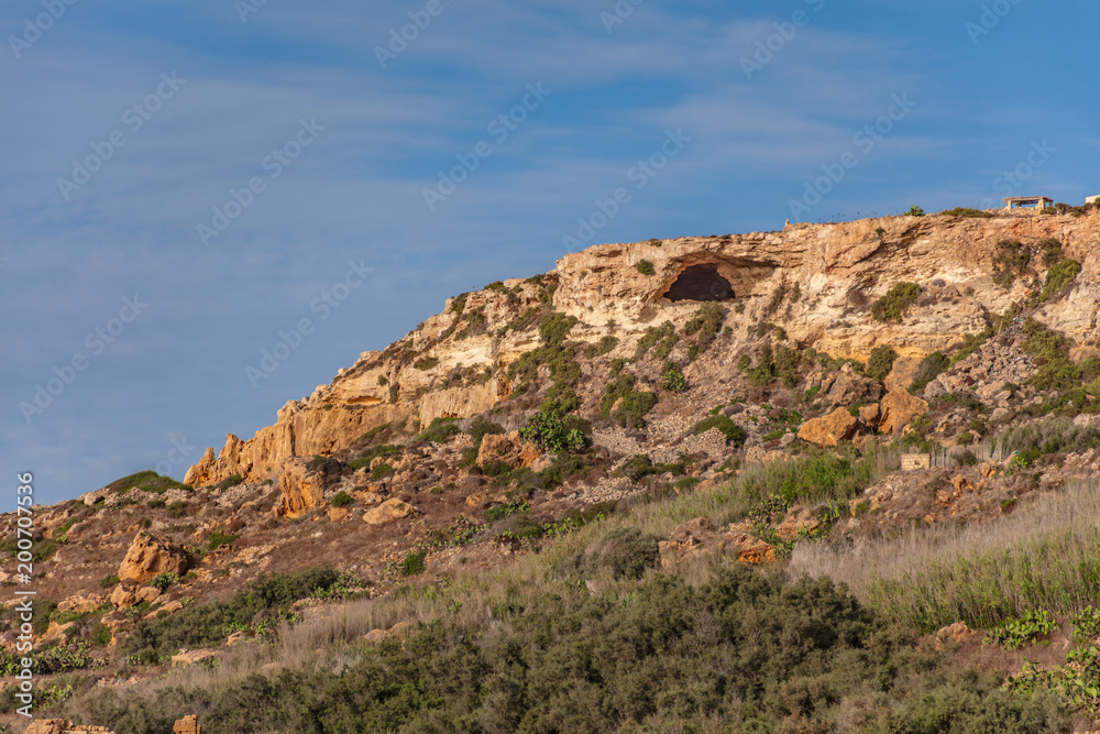 Malta Cliff and Cave