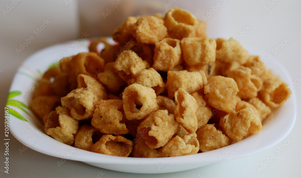 Pothil. Traditional food from Magelang, Central Java, Indonesia. Made from cassava. 