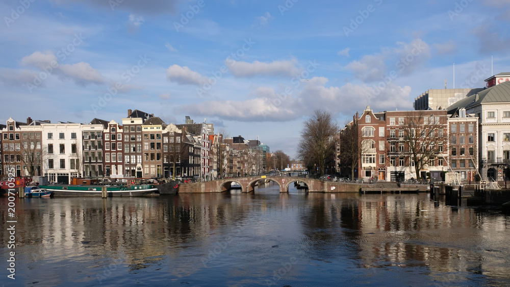 Bridge at Amsterdam, Netherlands