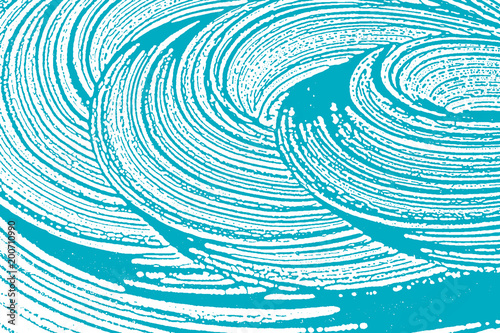 Natural soap texture. Amazing green blue foam trace background. Artistic creative soap suds. Cleanliness, cleanness, purity concept. Vector illustration.