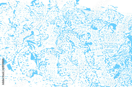 Natural soap texture. Amazing light blue foam trace background. Artistic resplendent soap suds. Cleanliness, cleanness, purity concept. Vector illustration.