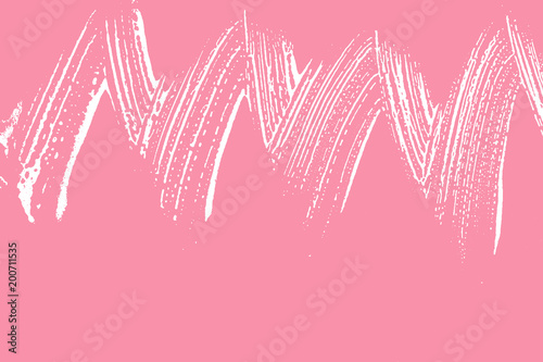 Natural soap texture. Admirable bright pink foam trace background. Artistic optimal soap suds. Cleanliness, cleanness, purity concept. Vector illustration.