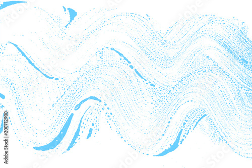 Natural soap texture. Alluring light blue foam trace background. Artistic nice soap suds. Cleanliness, cleanness, purity concept. Vector illustration.