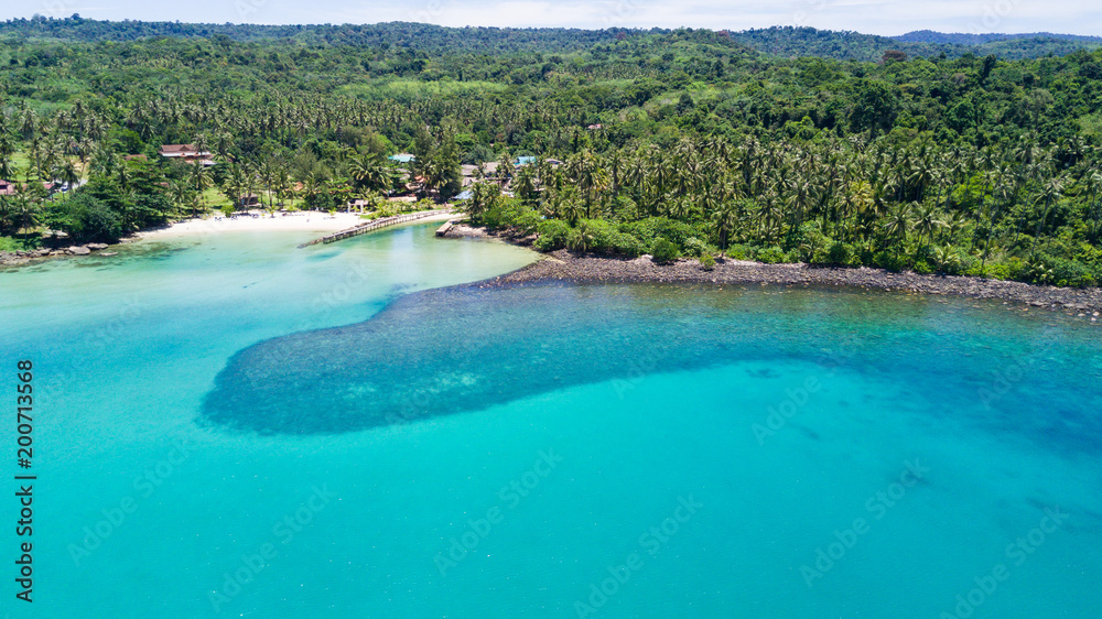 Topview of Koh (island) Kood,Trat, Thailand Topview of Koh (island) Kood,Trat, Thailand