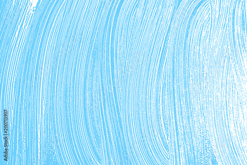 Natural soap texture. Actual light blue foam trace background. Artistic powerful soap suds. Cleanliness, cleanness, purity concept. Vector illustration.