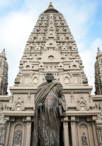 Wat Panyanuntharam Temple,  Panya nuntharam International Buddhist Temple,  Mahabodhi  of Thailand photo