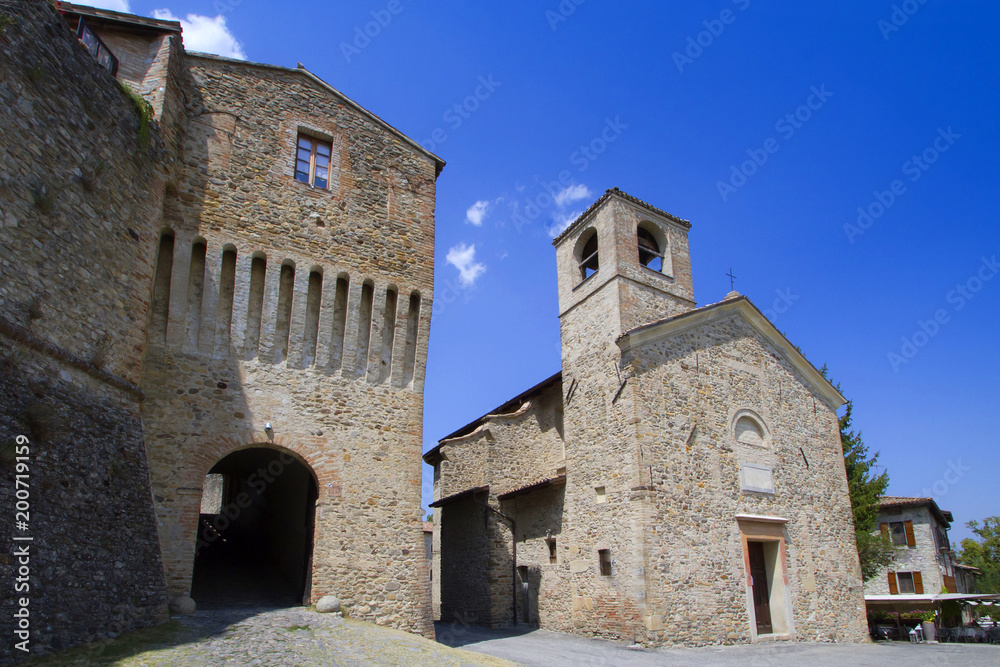 Langhirano, Castello di Torrechiara, Emilia Romagna, Italia, Italy