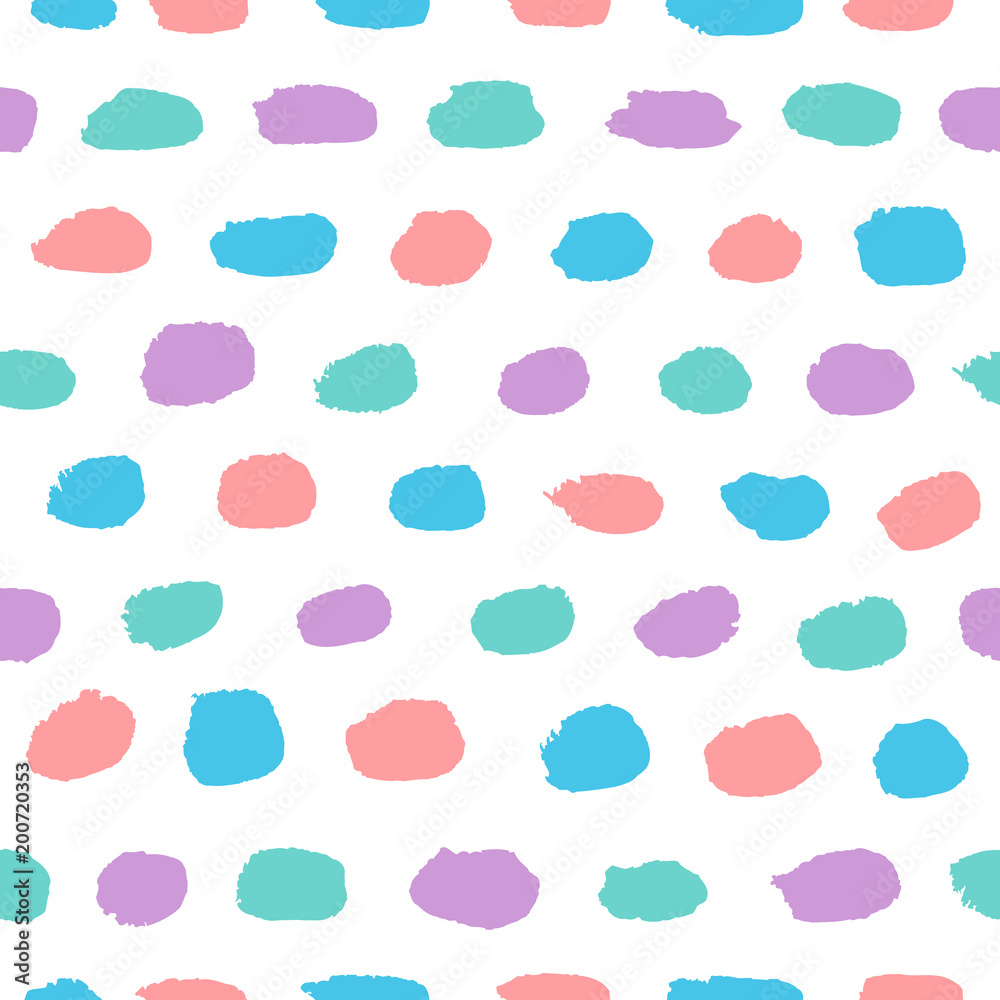 Abstract hand drawn cute colored background. Seamless pattern with paint elements in vector. Abstract hand drawn cute colored background. Seamless pattern with paint elements in vector.