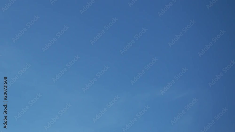 Airplane in blue sky. Airplane in blue sky.