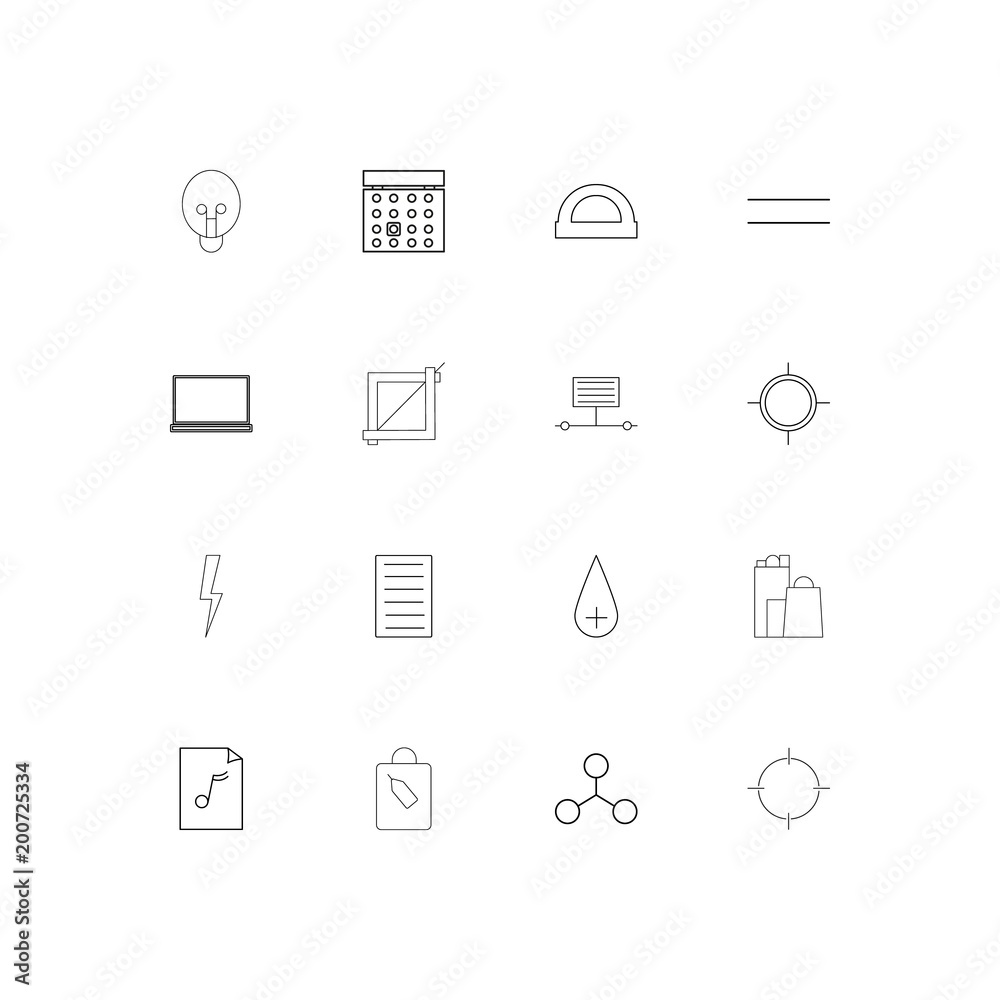 Education And Science simple linear icons set. Outlined vector icons Education And Science simple linear icons set. Outlined vector icons