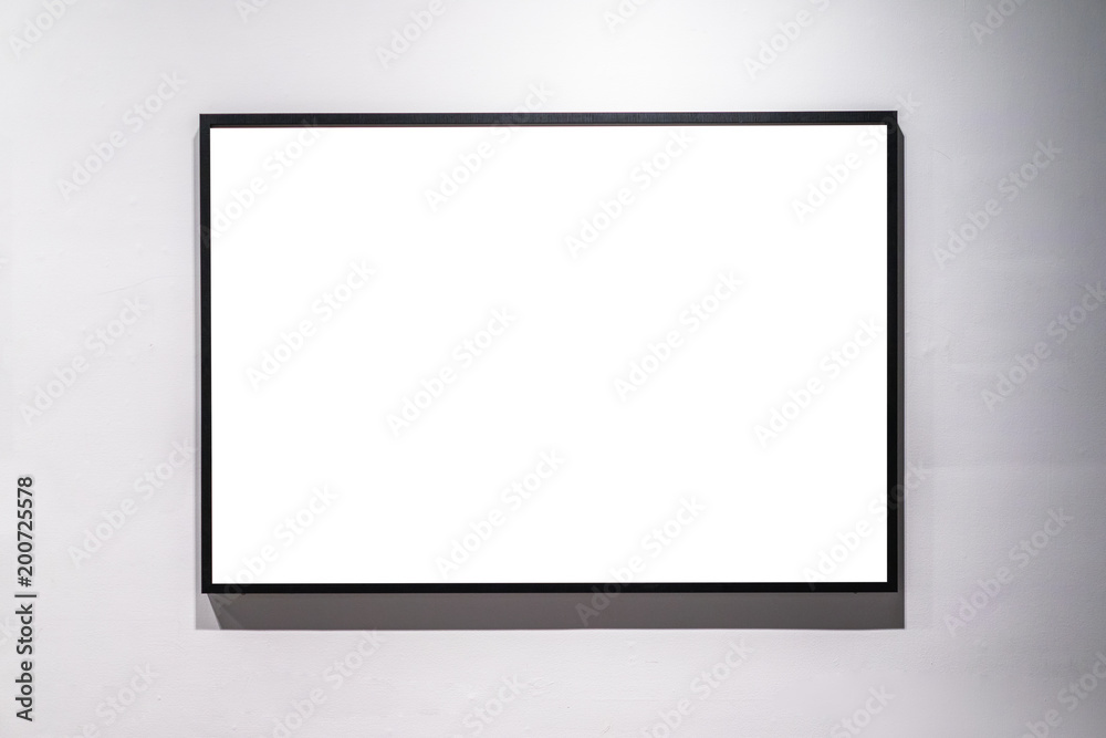 blank frame in gallery blank frame in gallery