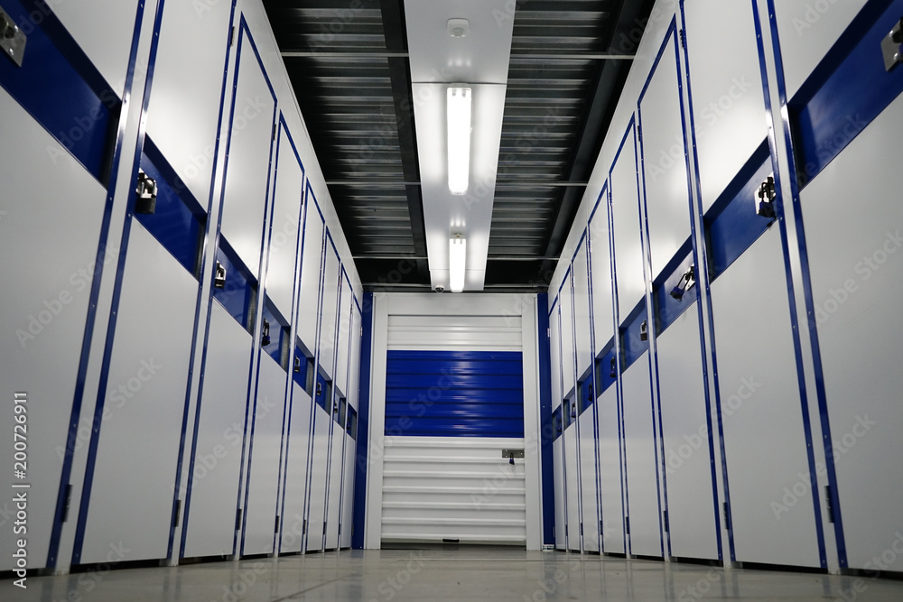 Obraz premium blue color storage cameras