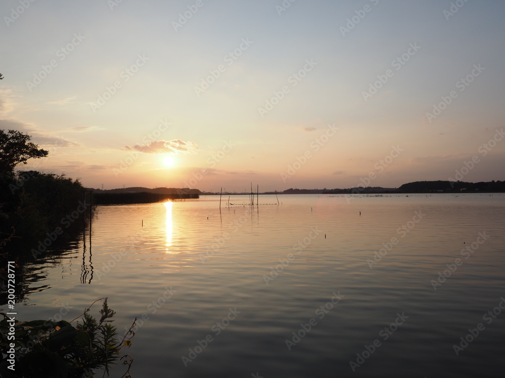 Naklejka premium 沼