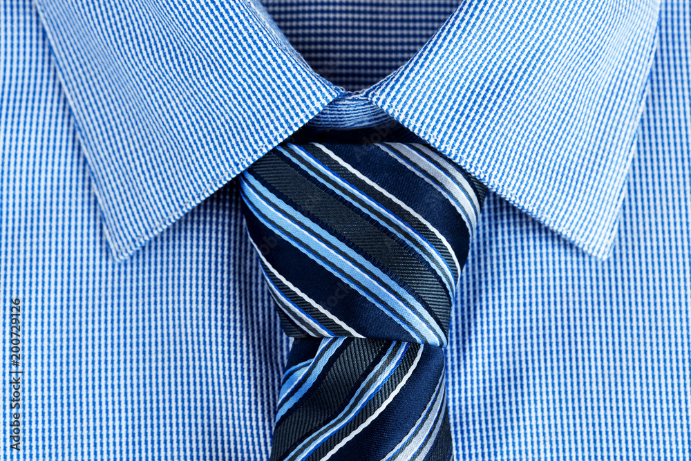 Closeup of necktie Closeup of necktie