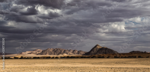 Approaching Storm in the Tsauchab Valley, Namibia photo