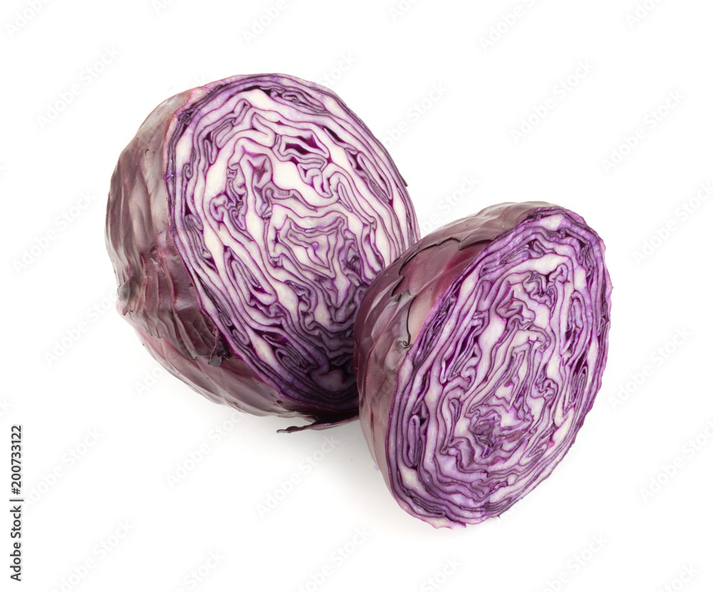 Cut of Red Cabbage Cut of Red Cabbage