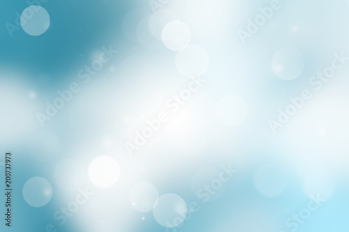 Blue abstract background blur