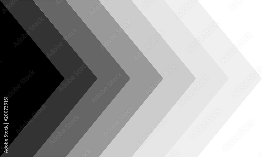 Abstract black and gray pattern on which the arrow points right or next ...