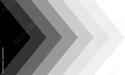 Abstract black and gray pattern on which the arrow points right or next. Modern futuristic background vector illustration.
