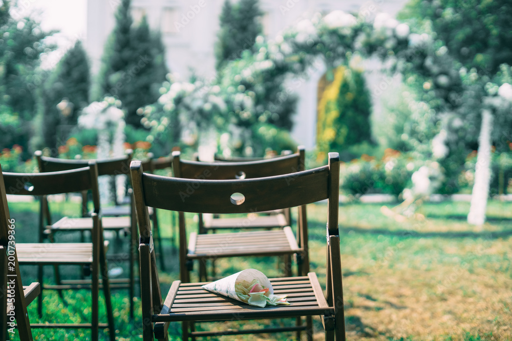 Naklejka premium arch of exit registration