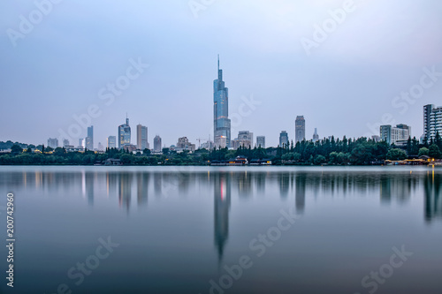 Nanjing  China city skyline