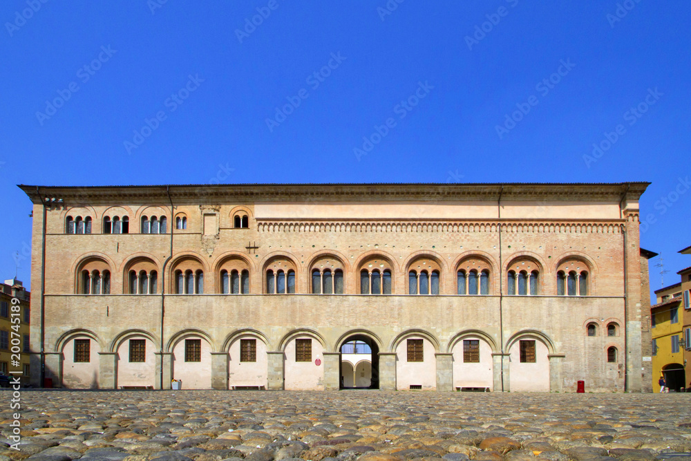 Fototapeta premium Parma, Palazzo Vescovile, Emilia Romagna, Italia