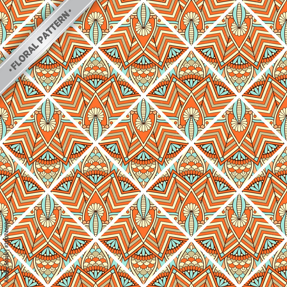 Seamless pattern tile Seamless pattern tile