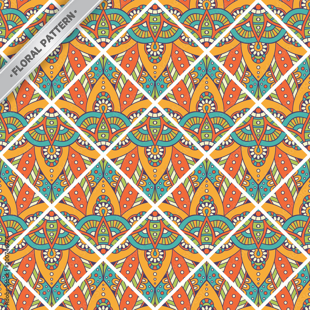 Seamless pattern tile Seamless pattern tile