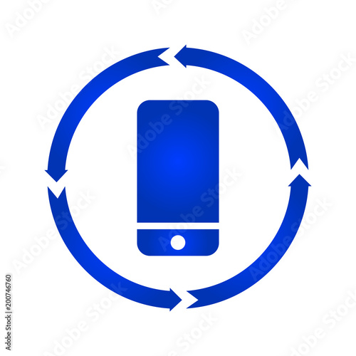 Mobile turn icon