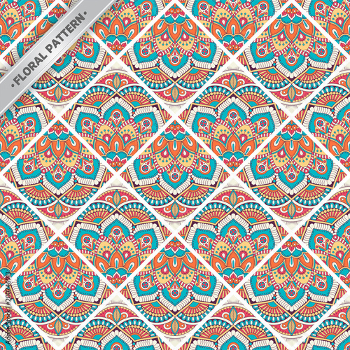 Seamless pattern tile